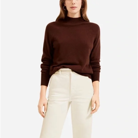 NEW EVERLANE The Straight-Leg Pant in Sandstone High Rise Ankle Crop Size 0 - Picture 3 of 12